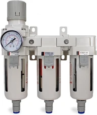 3-Stage Air Dryer System 1/2" NPT | Filter + Dryer + Regulator | Heavy Duty