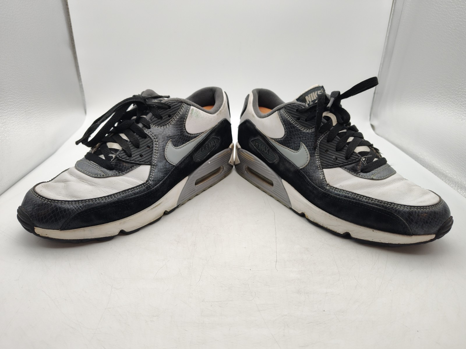 NIKE-AIR MAX 90-PYTHON-WHITE/GRAY-ANTHRACITE-SHOE… - image 8