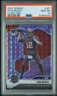 2021 Panini Mosaic - Variations NFC Tom Brady #201 Camo Pink Mosaic Prizm