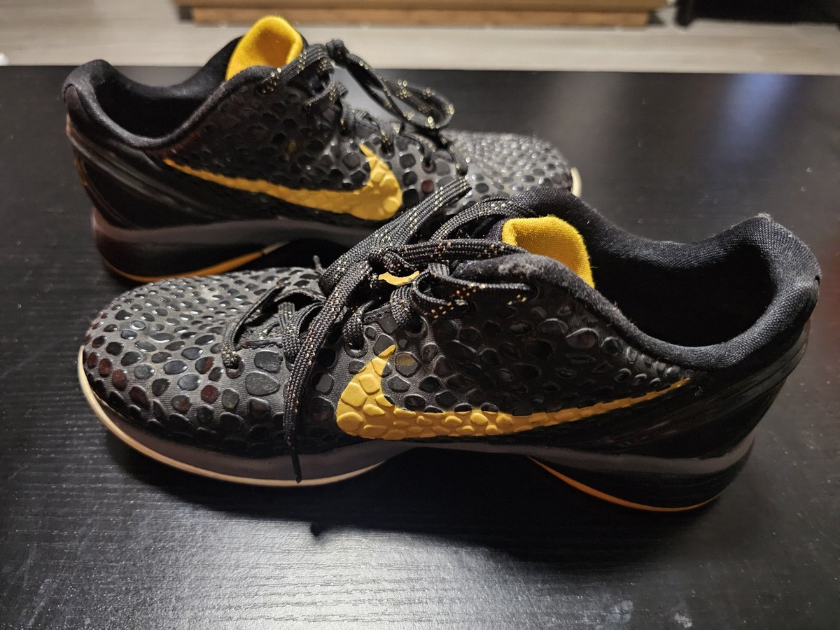 Size 6 - Nike Zoom Kobe 6 Black Del Sol for sale online | eBay