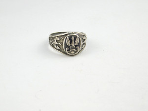 4986 WW2 WW1 POLISH RING SIGNET POLAND