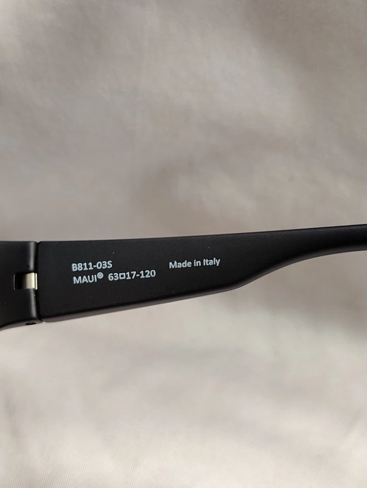 Maui Jim LELE KAWA B811-03S - Dark Navy Stripe / Blue Hawaii Lens - Bild 2 von 4
