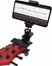 Guitar Head Phone Holder Cell Phone Stand Clamp Phone Mount with 1/4 Ball Hea...