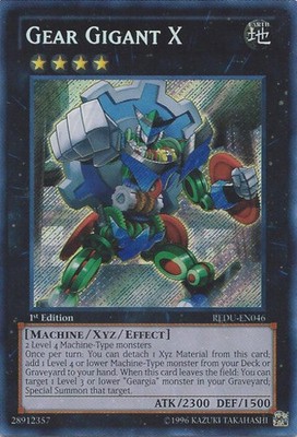 Gear Gigant X - REDU-EN046 - Secret Rare - Unlimited Edition x1 - Near Mint