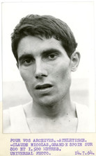 Athlétisme, Jacques Bernard espoir sur 100 et 200m  , Vintage Print Tirage a