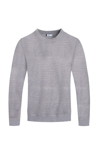 Solid Round Neck Knit Sweater Polyester Lightweight All Season Pullover - 第 15/31 張圖片
