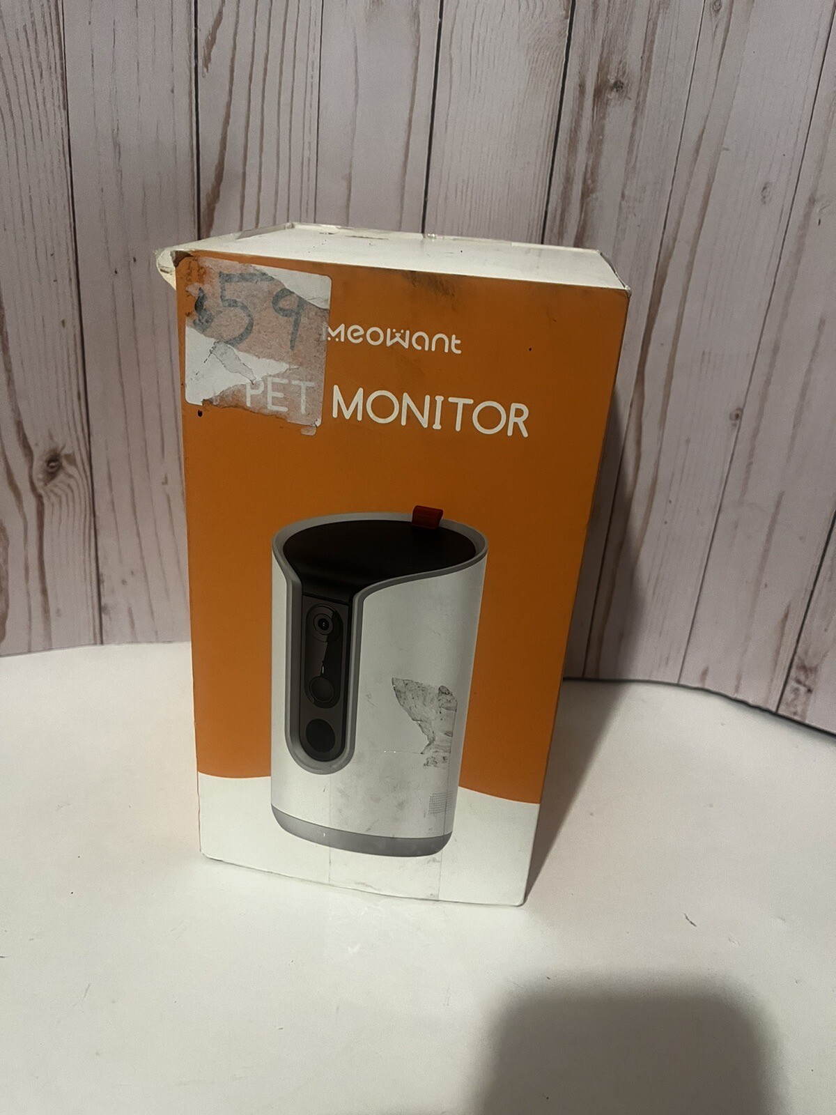 Pet Camera Treat Dispenser AI Tracking Dogs Cats Monitoring 360° View by Meowant-image