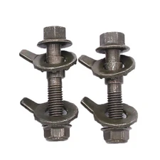 For 14MM ADJUSTABLE CAM BOLTS KITx2 FRONT LEFT & RIGHT CAMBER ALIGNMENT
