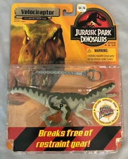 Jurassic Park Series 1 "Cyclops" Raptor Repaint w/ Restraint Gear 1999