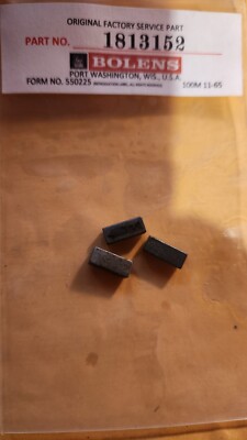(3) PACK  GENUINE OEM NOS NLA BOLENS TROYBILT 1813152 181-3152 KEY STOCK [6107E]