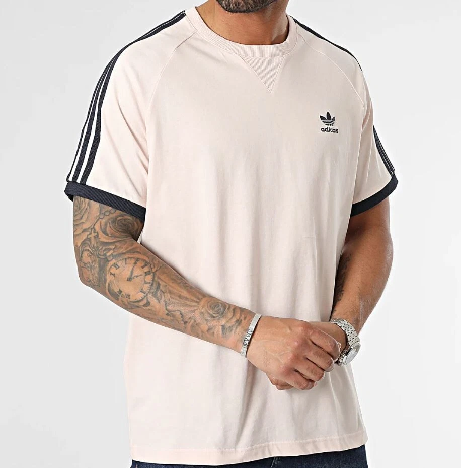 MENS ADIDAS ORIGINALS 3-STRIPES SUPERSTAR TEE SHIRT IC5539 eBay