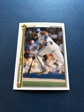 1992 Upper Deck Baseball Joe Carter Homerun Heroes Insert #HR6 NM