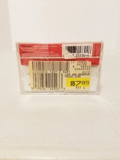 Pseudo Echo Love an Adventure Cassette Tape 1987 (New & Sealed w/KMart Label) - Image 2 of 4