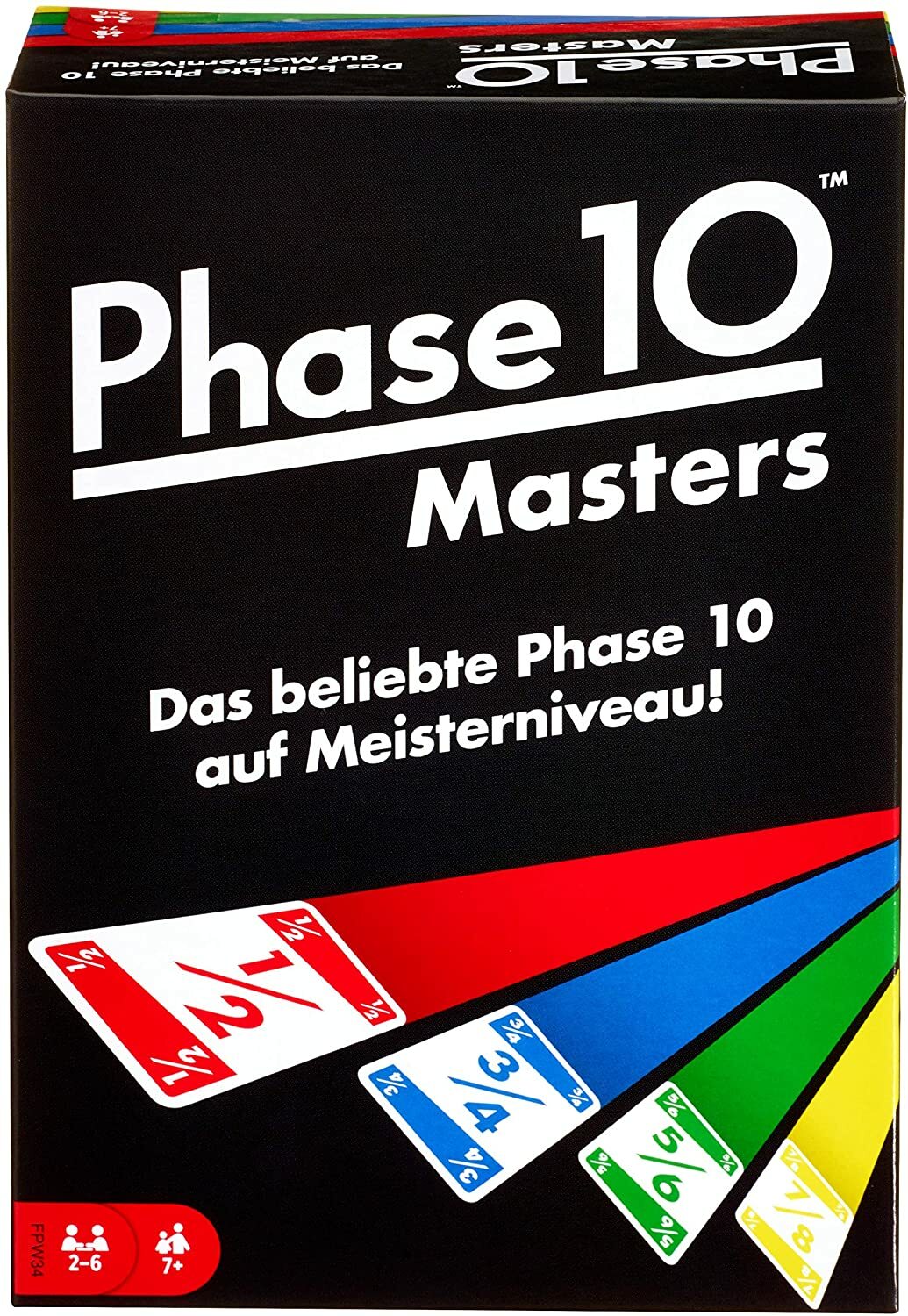 Обложка для Карточной игры Mattel Games FPW34 Phase 10 Masters может отличаться 6790₽