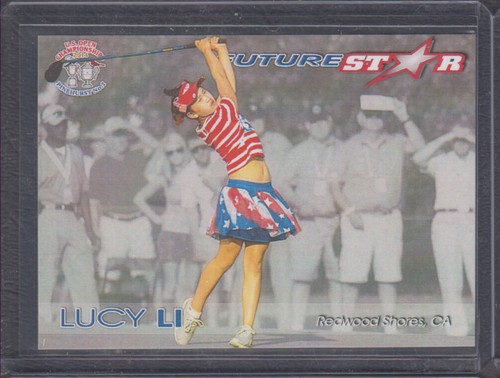LUCY LI 2014 1/100 LPGA Tour Future Star Rookie Card RC First EVER US Open - 第 1/10 張圖片