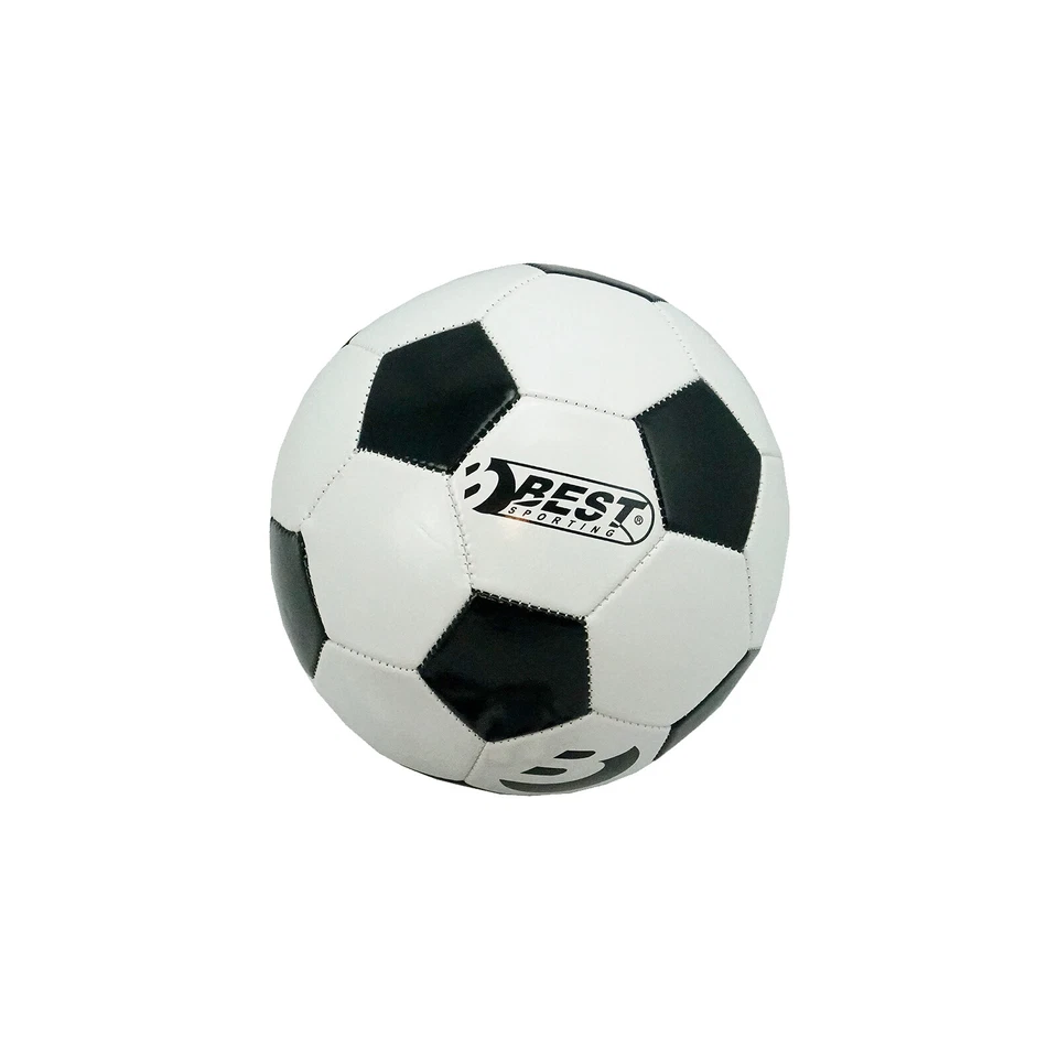 Best Sporting Fußball Ball Trainingsball Superstar Classic, schwarz weiß Neu