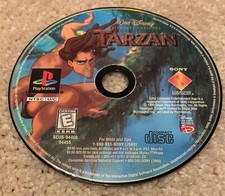 Disney's Tarzan (Sony PlayStation 1, 1999) Disc Only