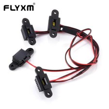 Kit 4 luci led roccia per SCX10 III AXI03007 accessori Jeep Wrangler