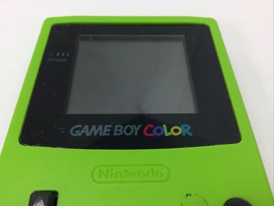 186000 現状品 Nintendo 任天堂 ニンテンドウ GAME BOY COLOR CGB-001  [241009HM030368] Nintendo Game Boy Color Red Handheld System - CGB-001 Japan Retro
