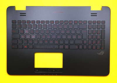TopCase mit DE Tastatur Asus N551 N551J N551JQ N551JX N551ZU Series -Beleuchtung