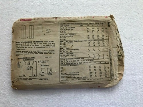Vintage Simplicity Pattern 4441 Petite Jiffy Size 12 Bust 32 Sewing Clothing - Picture 2 of 2