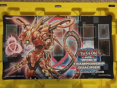 World Championship 2018 Playmat (Includes image of a new monster) : r/yugioh