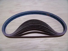 PREMIUM  A/O,  X-WEIGHT  SANDING  BELTS  1" X 42",  10 - PACK,   80-GRIT