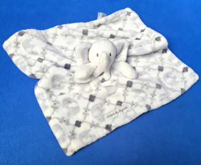 BLANKETS & BEYOND ELEFANT SCHMUSETUCH KUSCHELTUCH ELEPHANT COMFORTER GRAU WEISS
