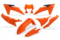 Set Plastics Motorradverkleidungen KTM EXC 150 250 300 350 450 500 2024 2025