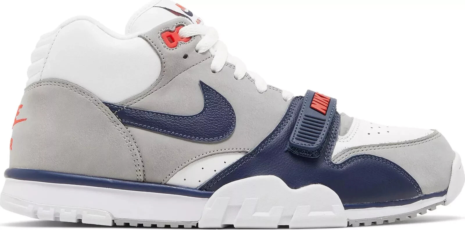 Кроссовки Nike Air Trainer 1 White Midnight Темно-красные, США, DM0521-101, мужские, размер 9,5