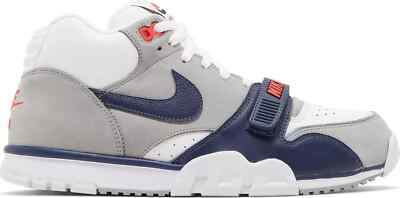 Nike Air Trainer 1 White Midnight Navy Red USA Sneakers DM0521-101 Mens Size 9.5