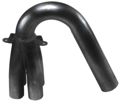 1 1/2'' U-Bend Competition Exhaust Collector Only - Black -VW Buggy Bug Baja 3453