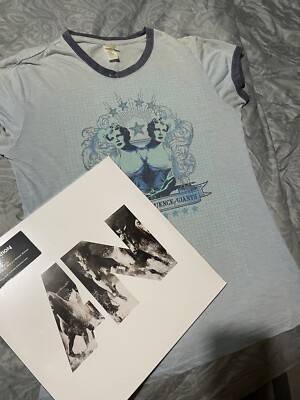 Aaron Bruno Under The Influence Of Giants tour T Shirt & Awolnation Run Vinyl LP