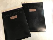 2 Lane Bryant Daysheer Pantyhose Beige Size C NEW in Package Control Top 170-200