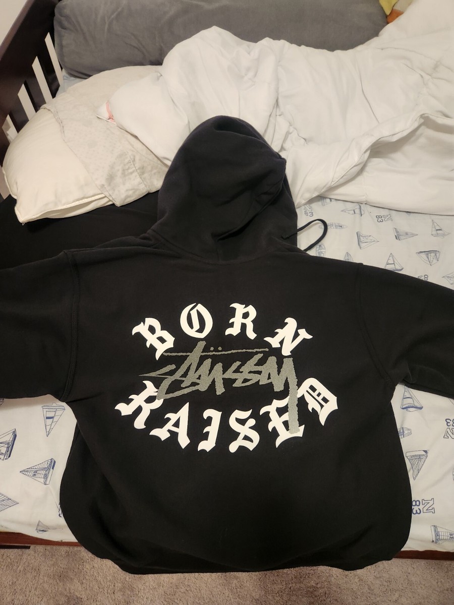 stussy born x raised jacket size M | eBay