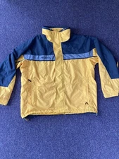 Columbia Sportswear Company Bugaboo Snow Winter Yellow Gray Jacket MENS LARGE