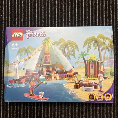 Lego 41700 Friends Strand Glamping 3 Puppen Welpenzelt Etagenbett 380 Teile 
