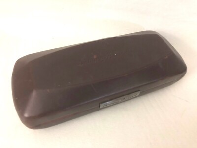 Tommy Bahama Dark Brown Hard Shell Eyeglass Sunglass Case