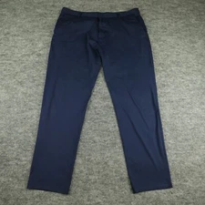 RHONE Pants Mens 40 Blue Commuter Classic Straight Wrinkle Resistant Office Wear