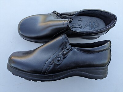 Scholl's Women's Work Shoes Marci Gel-Pac Zippered Loafers