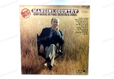 Henry Mancini, His Piano, Orchestra & Chorus - Mancini Country CSK LP 1970 '