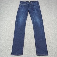 Edwin ED-80 Mens Jeans 29 x 32 Slim Tapered Fit Dark Blue Stretch W29 L32