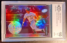 1998 SPX Finite Spectrum Magglio Ordonez Youth Movement RC  BCCG Mint 10