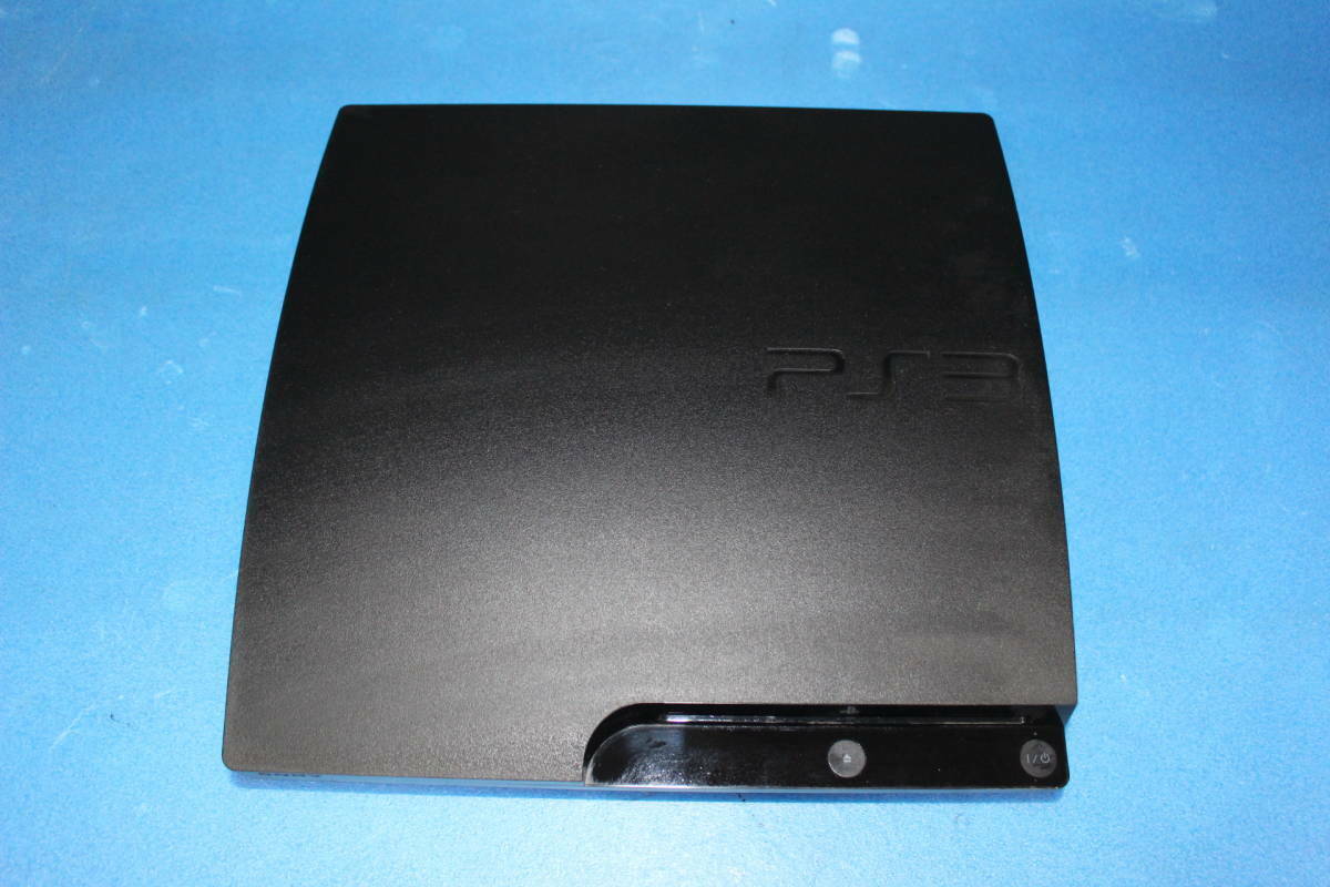 PS3 Charcoal Black CECH 3000A 160GB Console only Sony PlayStation 3 Slim [H]