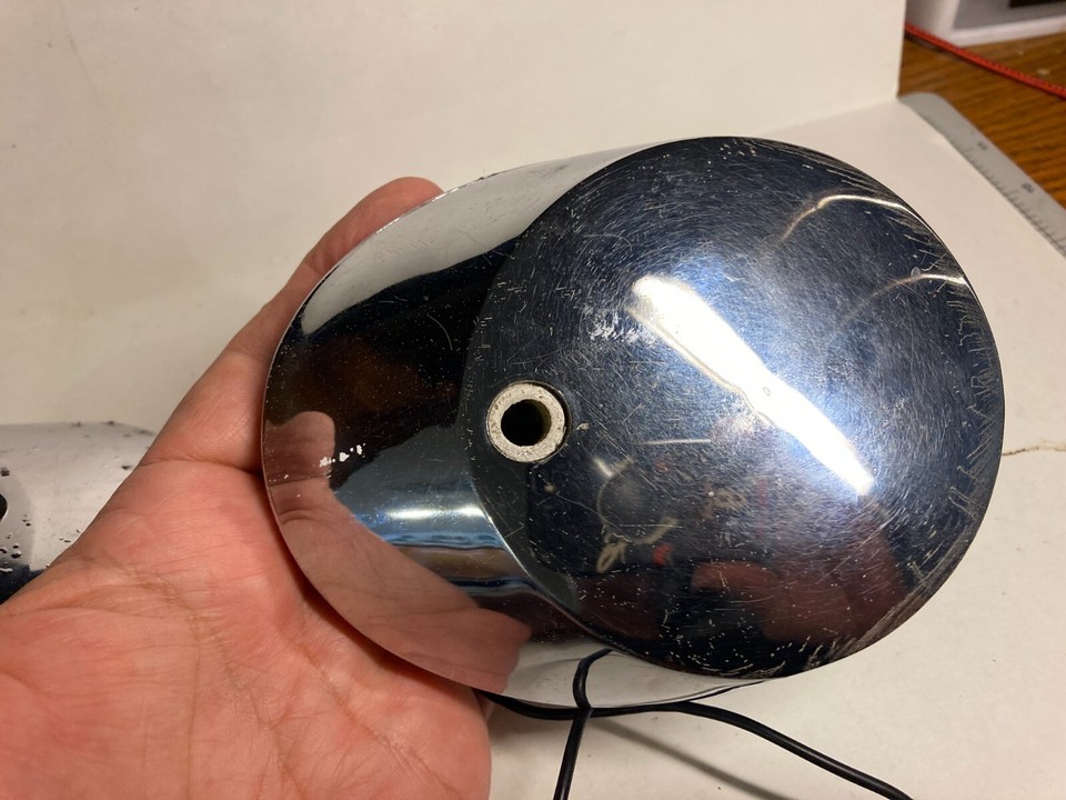 Lot of 2 Vintage Marine Boat Bow Light 635002 Red Green Navigation