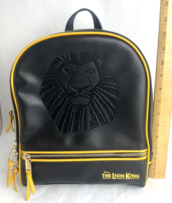 Disney The Lion King Black & Yellow Backpack From The Broadway Show + Used Simba Lion King - Simba WondaPop 11 main image 4
