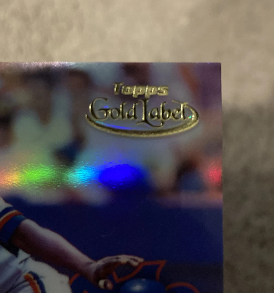 1999 Topps Gold Label Class 3 Vladimir Guerrero #76 - Image 3 of 3