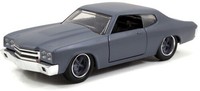 Jada Toys - 1:32 Fast & Furious - Dom's '70 Chevy Chevelle Ss [New Toy] Figure
