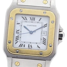CARTIER Santos GalbeeLM 81036288 Date white Dial Automatic Men's Watch_914500
