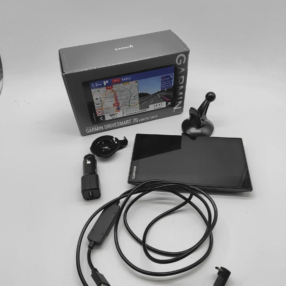 Garmin Navigationsgerät Auto Elektronik DriveSmart 76 MT D großes HD Display - Bild 3 von 4